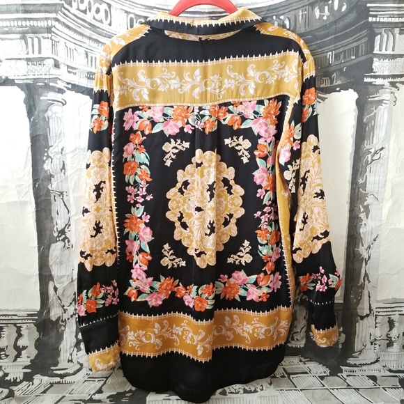 Free People Silky Blouse - Picture 2 of 6